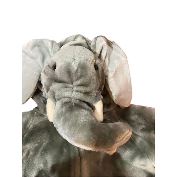 Kids elephant toddler costume furry warm zip up costume 2/4T - Picture 5 of 6